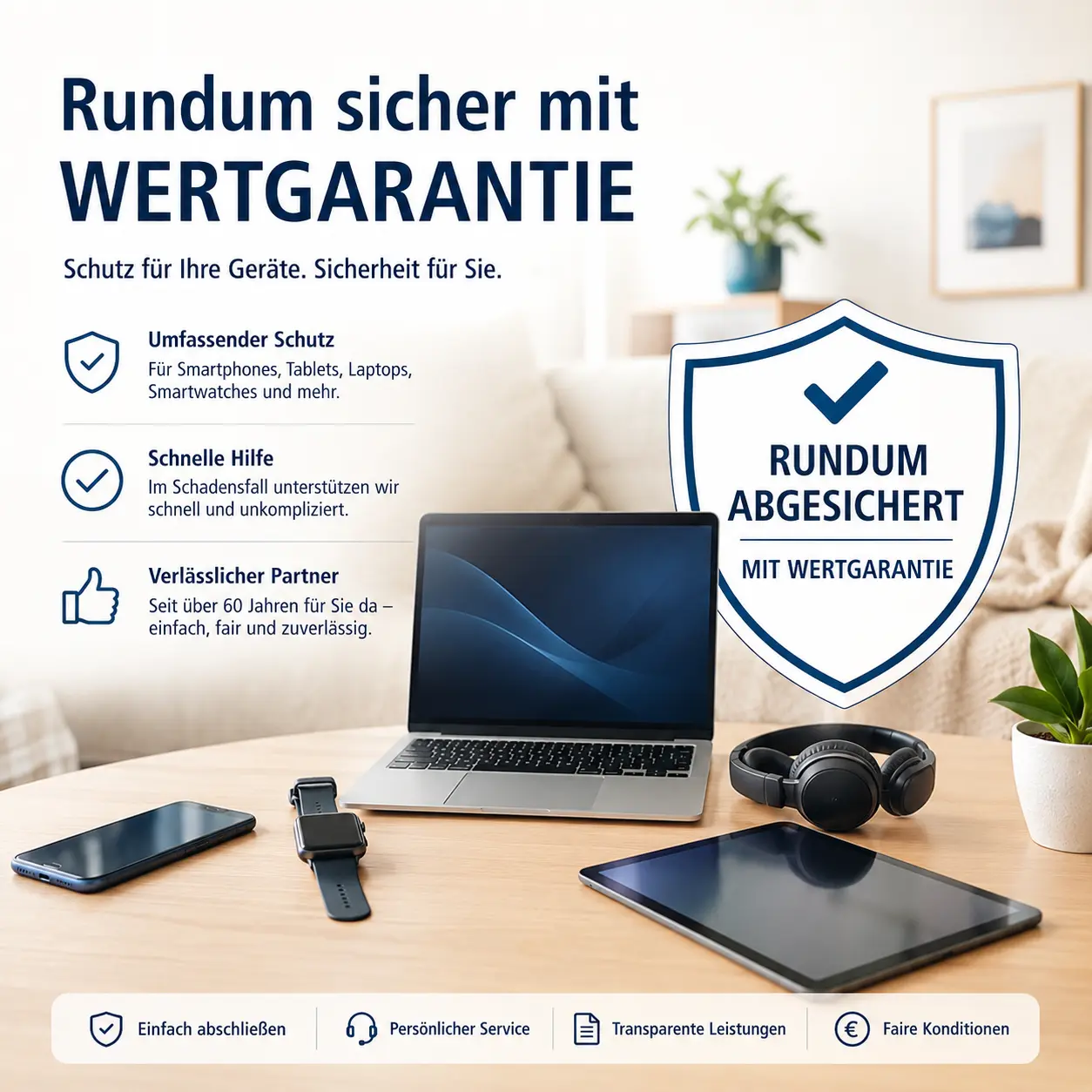 Garantie und Versicherung